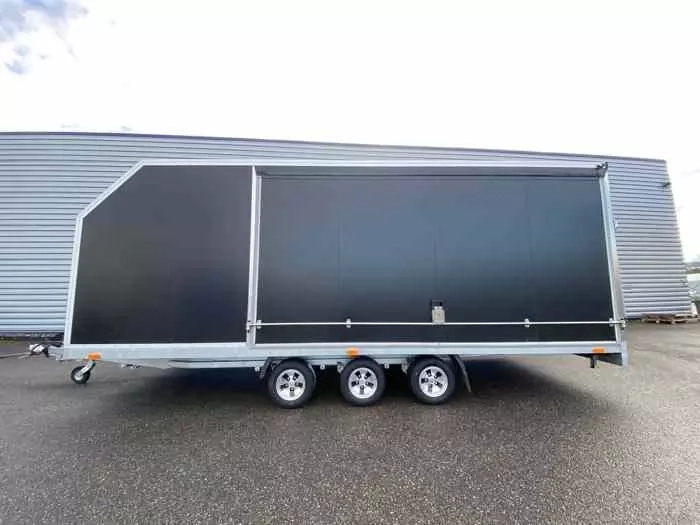 Promo remorque fermée 3500 kg disponible